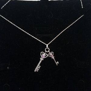 Pink Sapphire necklace